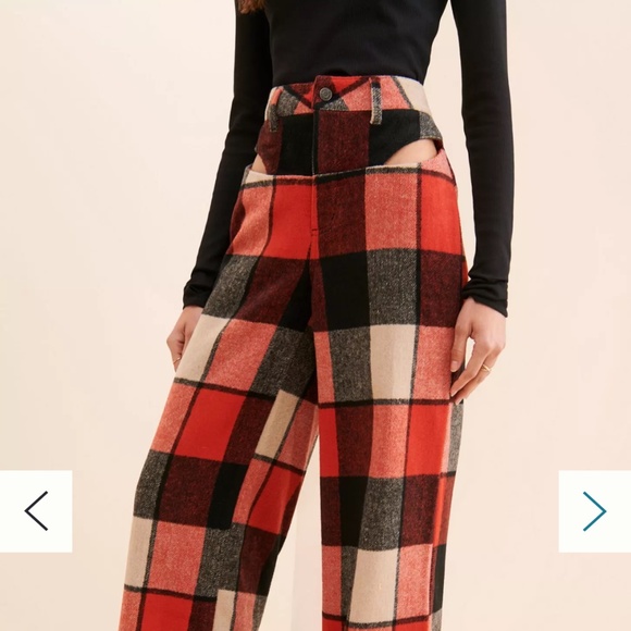 AFRM Willis Plaid Pants - Picture 4 of 6